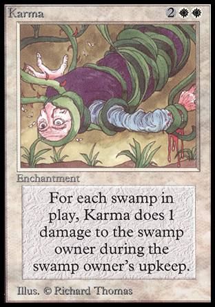 Karma (Beta) Trading Card