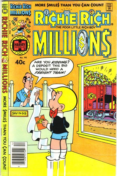 Richie Rich Millions #98 Comic