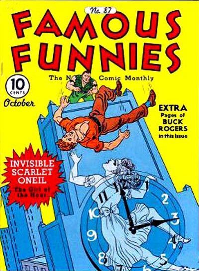 Famous Funnies #87 Comic