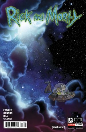 Rick and Morty #13 (Cover Variant Green)