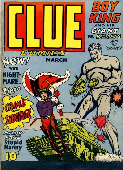 Clue Comics #3 Comic