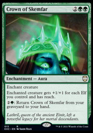 Crown of Skemfar (Kaldheim Commander Decks) Trading Card