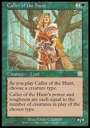 Caller of the Hunt (Mercadian Masques) Trading Card