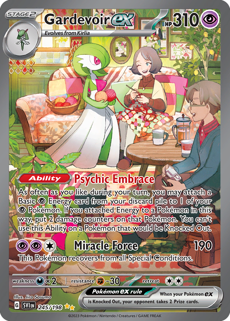 Gardevoir ex (245/198) - Scarlet & Violet Pokémon Card