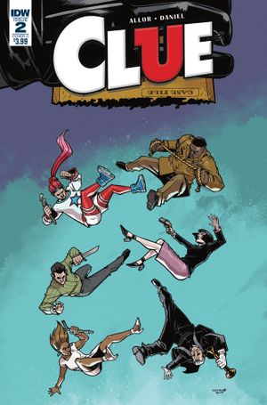 Clue #2 (Cover C Roche)