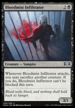 Bloodmist Infiltrator (Ravnica Allegiance) Trading Card