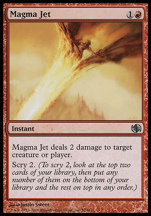 Magma Jet (Jace vs. Chandra) Trading Card