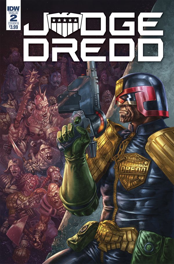 Judge Dredd: Under Siege #2 (Cover B Quah)