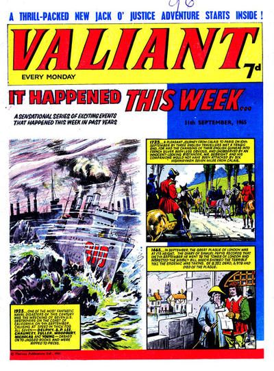 Valiant #11 September 1965 Comic