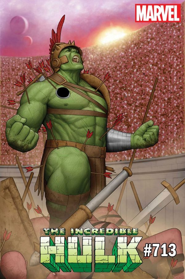 The Incredible Hulk #713 (Deodato Hulk Variant Leg)