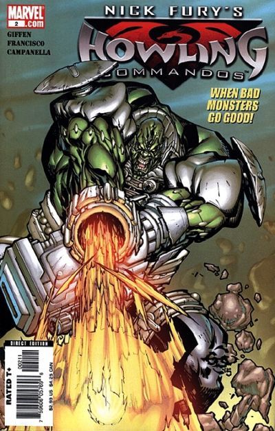 Nick Fury's Howling Commandos #2 Comic