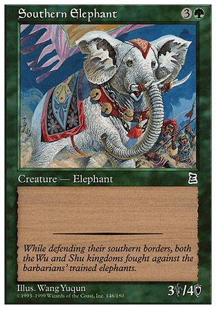 Southern Elephant (Portal Three Kingdoms) Trading Card