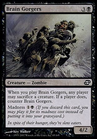 Brain Gorgers (Planar Chaos) Trading Card