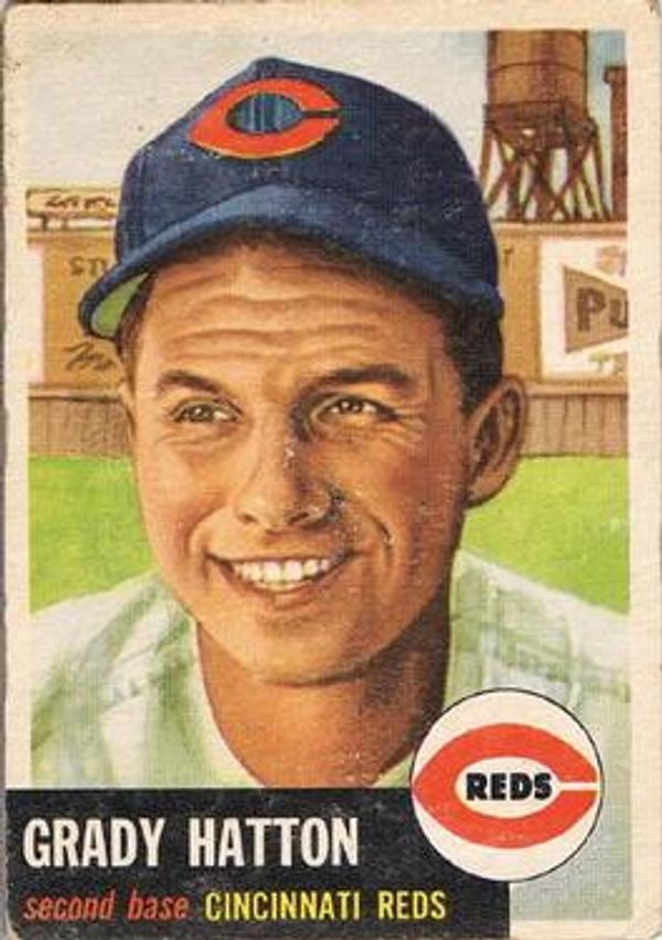 Grady Hatton 1953 Topps #45