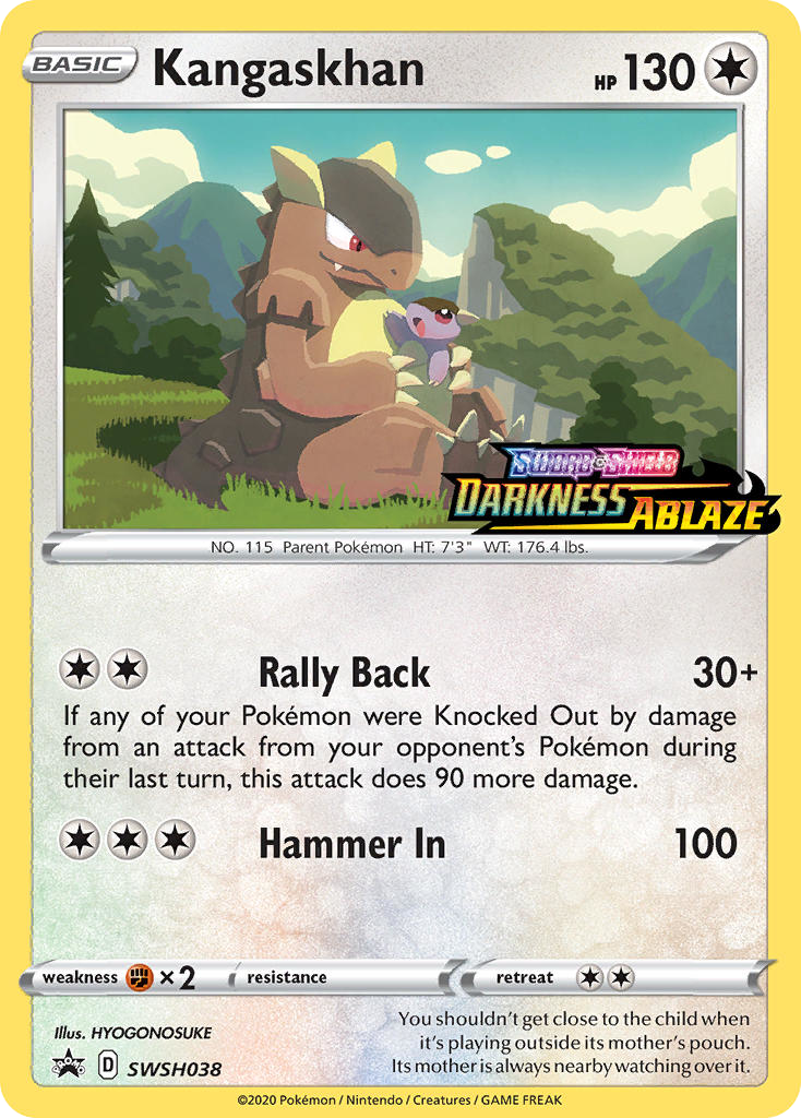 Kangaskhan (SWSH038) - SWSH Black Star Promos Pokémon Card