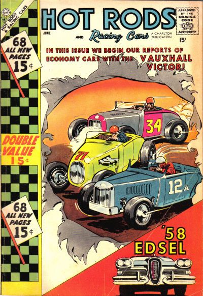 Hot Rods and Racing Cars #35 Comic