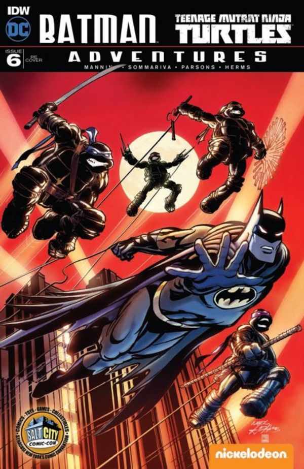 Batman/Teenage Mutant Ninja Turtles Adventures  #6 (Salt City Comic Con Edition)