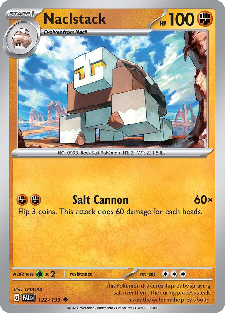 Naclstack Pokémon Card