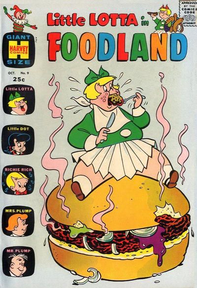 Little Lotta Foodland #9 Comic