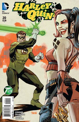Harley Quinn #20 (Green Lantern 75 Variant Cover)