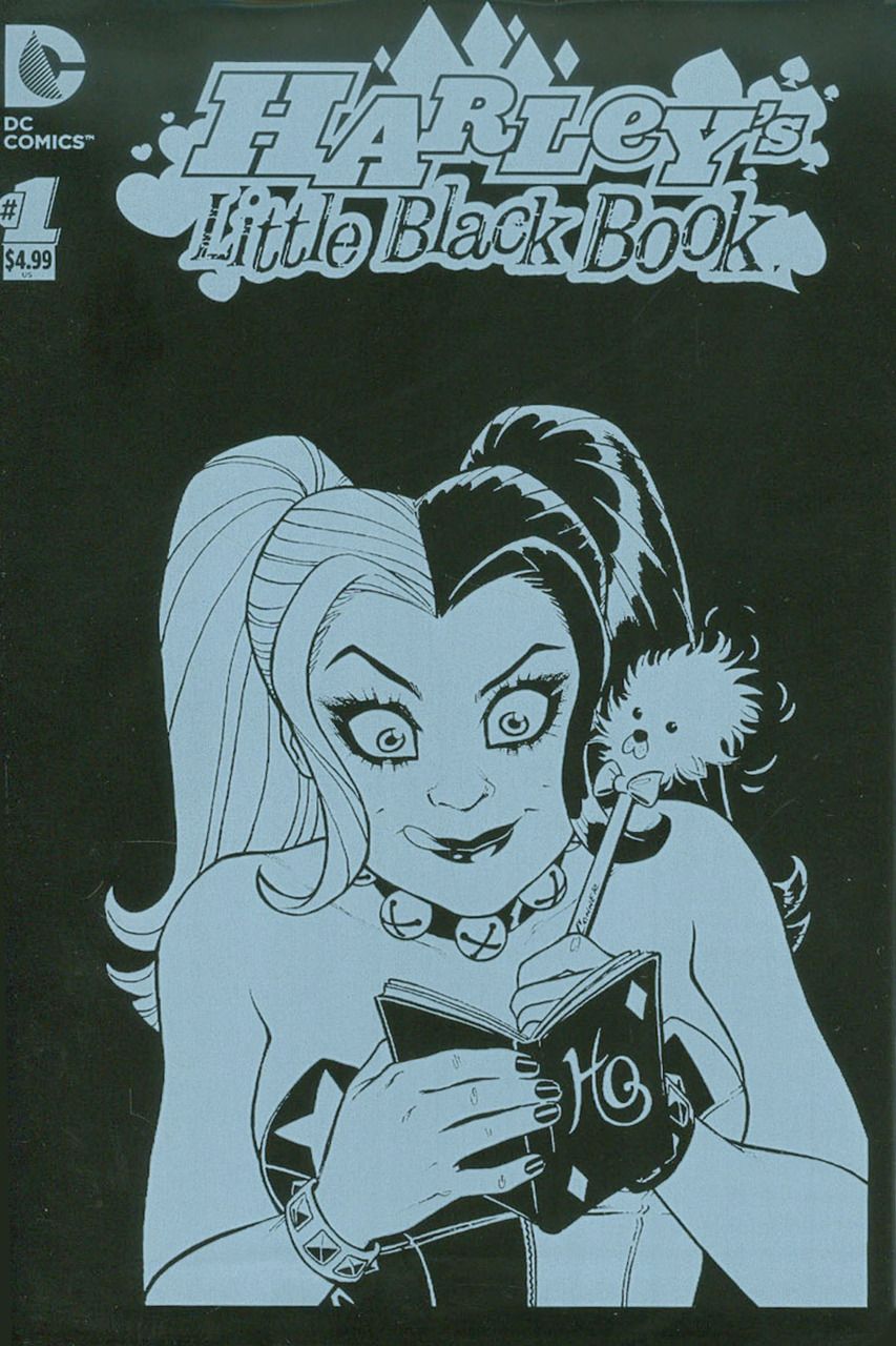 Harley's Little Black Book Comic