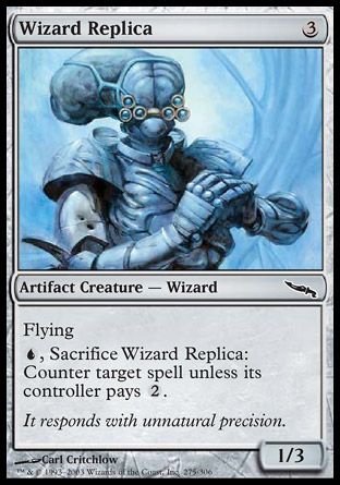 Wizard Replica (Mirrodin) Trading Card