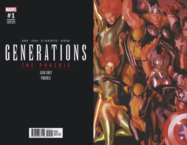 Generations: Phoenix & Jean Grey #1 (Ross Connecting Variant A)