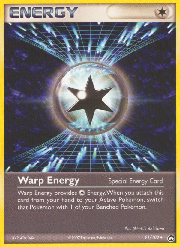 Warp Energy (91/108) - Power Keepers Pokémon Card