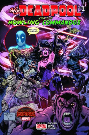 Mrs Deadpool And Howling Commandos #1 (2nd Printing)