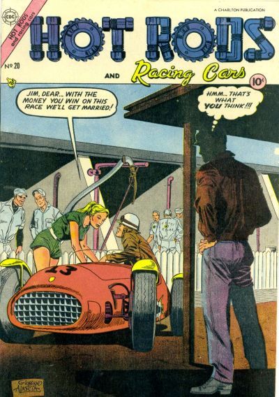 Hot Rods and Racing Cars #20 Comic