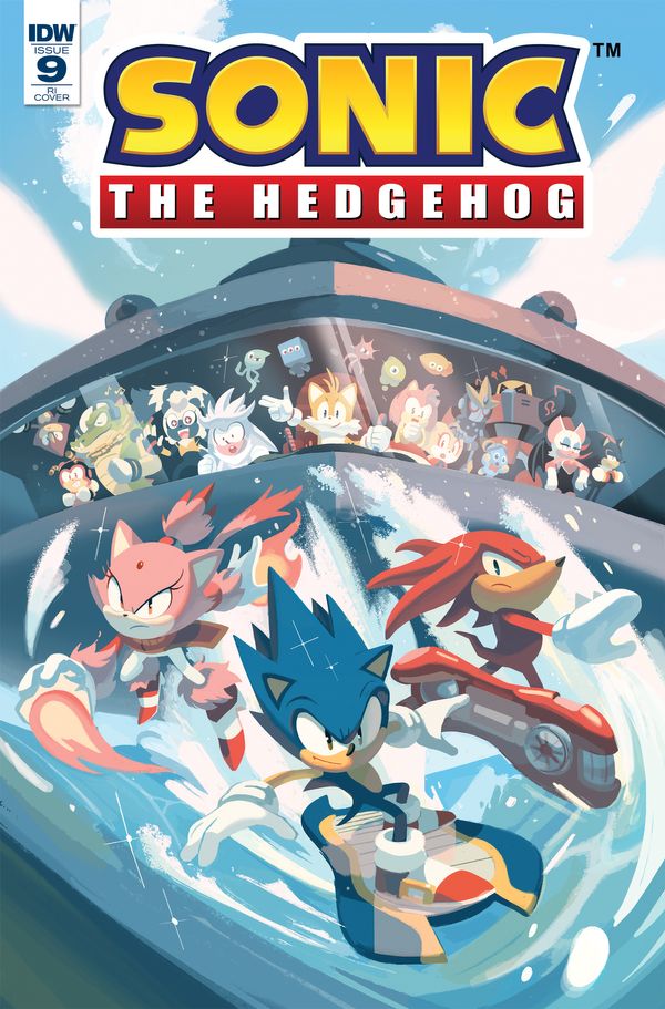 Sonic the Hedgehog #9 (10 Copy Cover Foudraine)