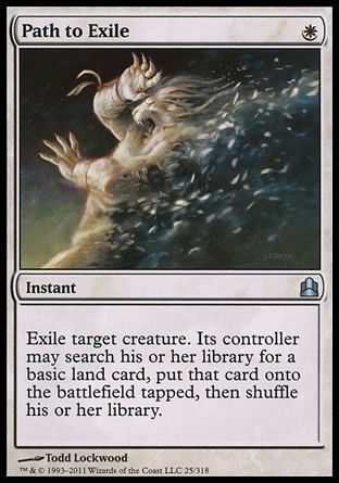 Path to Exile (MTG Commander) Trading Card