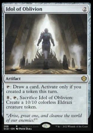 Idol of Oblivion (Starter Commander Decks) Trading Card