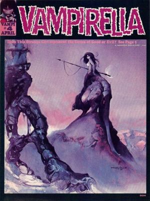 少年漫画 Vampirella #107 August 1982, Warren 少年漫画 Vampirella #107 August 1982, Warren Vampirella #107