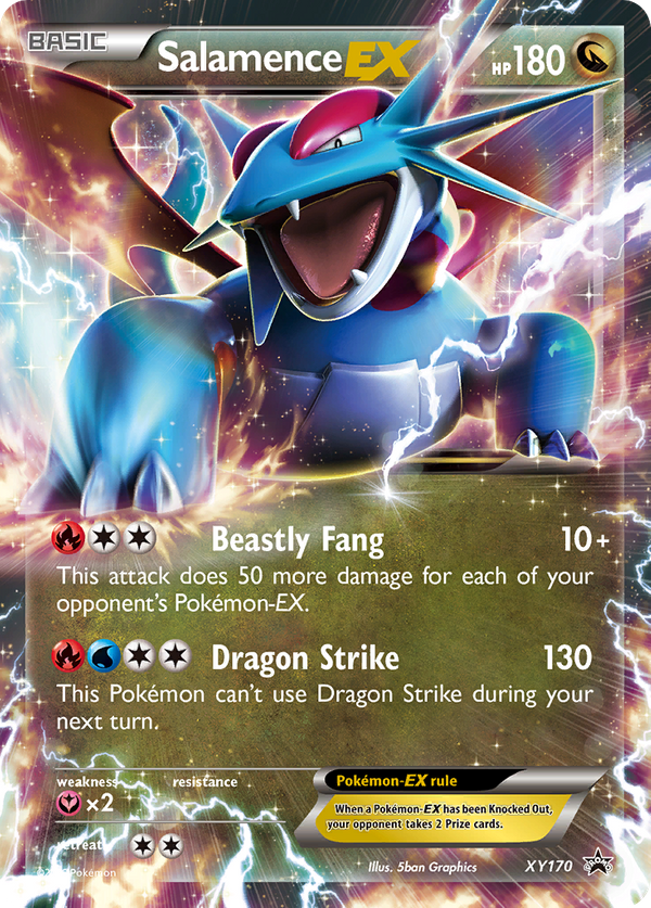 Salamence EX (XY170) - XY Black Star Promos