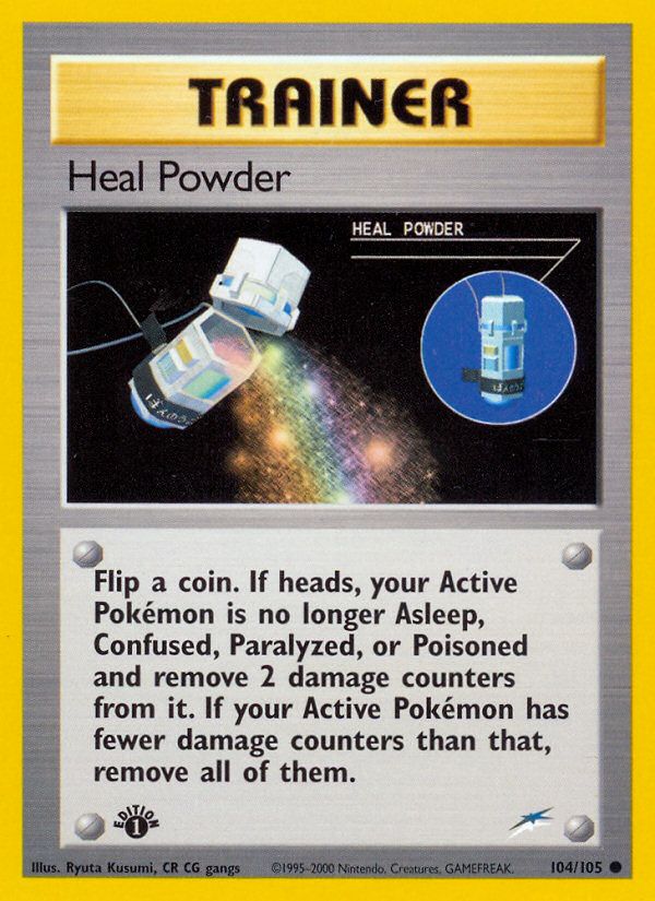 Heal Powder (104/105) - Neo Destiny Pokémon Card