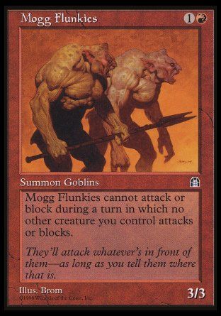 Mogg Flunkies (Stronghold) Trading Card