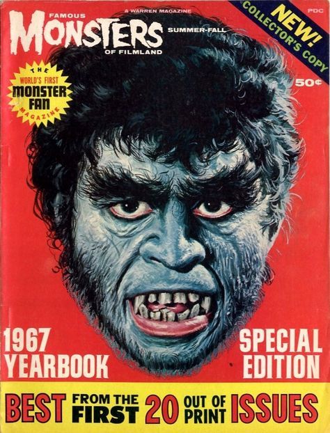 Famous Monsters of Filmland #Yearbook 1967 Comic