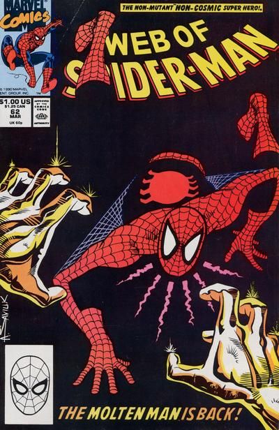 Web of Spider-Man #62 Comic
