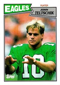 John Teltschik 1987 Topps #300 Sports Card