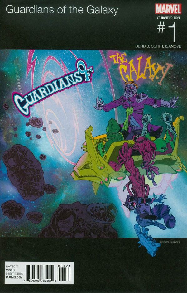 Guardians Of Galaxy #1 (Crystal Hip Hop Variant)