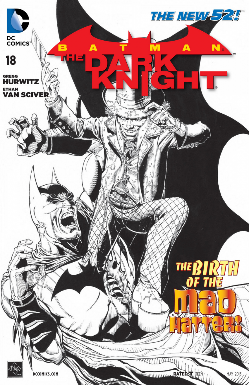 Batman: The Dark Knight (vol 2) #18 (Sketch Cover) Value - GoCollect ...