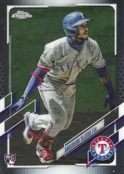 Anderson Tejeda 2021 Topps Chrome Baseball #184 Sports Card