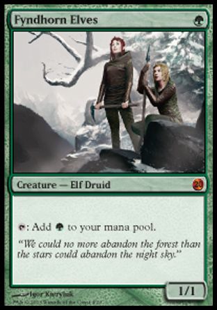 Fyndhorn Elves (From the Vault : Twenty) Trading Card