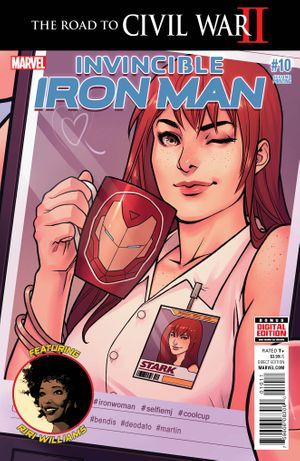Invincible Iron Man #10 (2nd Printing)