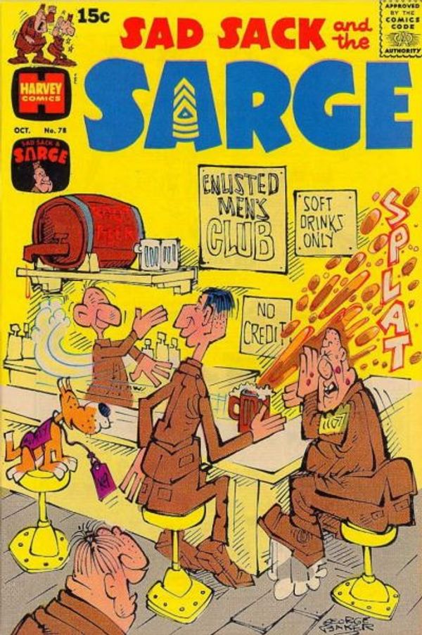 Sad Sack And The Sarge #78