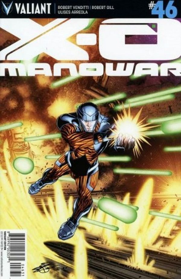 X-O Manowar #46 (Cover C 20 Copy Cover Chriscross)