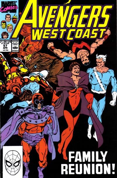 Avengers West Coast #57 Comic