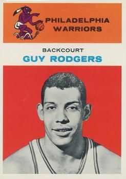 Guy Rodgers 1961 Fleer #37 Sports Card