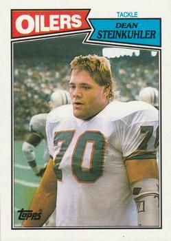 Dean Steinkuhler 1987 Topps #313 Sports Card